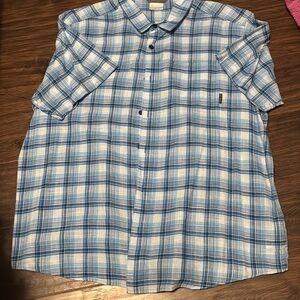 Columbia cotton dress shirt 2XL
